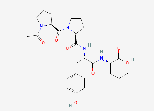 2D chemical structure of Acetyl Tetrapeptide-11