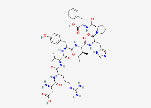 2D chemical structure of Angiotensin II