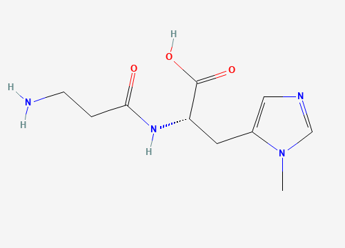 2D chemical structure of Anserine