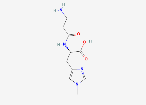 2D chemical structure of Balenine