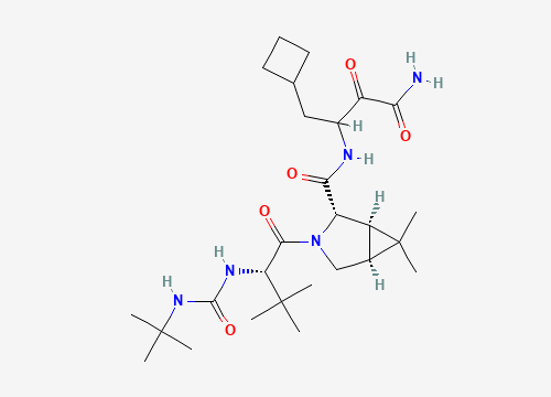 2D chemical structure of Boceprevir