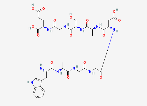 2D chemical structure of DSIP
