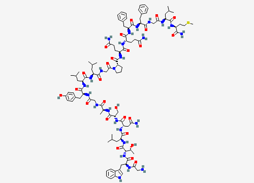 2D chemical structure of Galantide