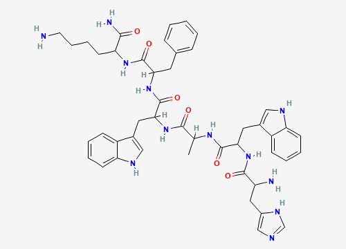 2D chemical structure of GHRP-6