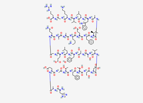 2D chemical structure of GLP-1 (7-36)