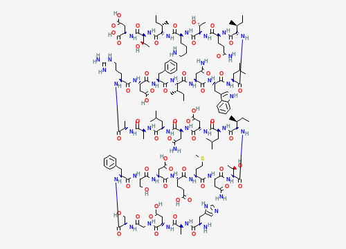 2D chemical structure of GLP-2 (Teduglutide)
