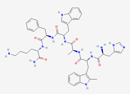 2D chemical structure of Hexarelin