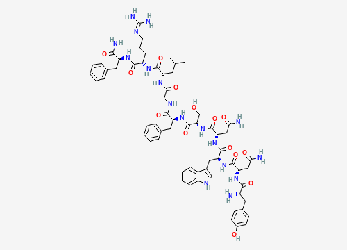 2D chemical structure of Kisspeptin-10