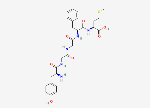 2D chemical structure of Met-Enkephalin
