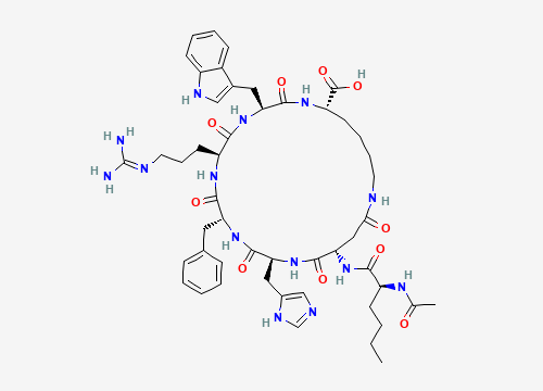 2D chemical structure of PT-141