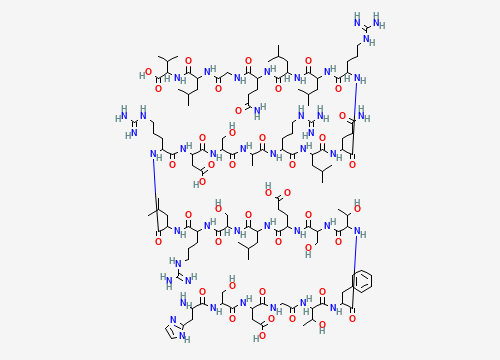 2D chemical structure of Secretin