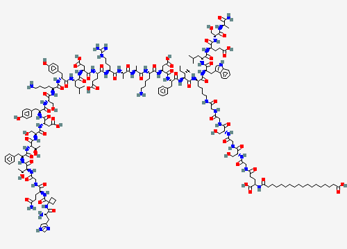 2D chemical structure of Survodutide