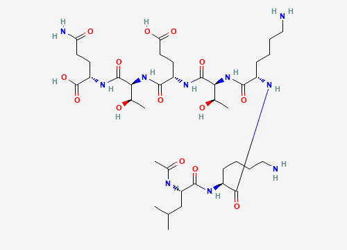 2D chemical structure of TB-500