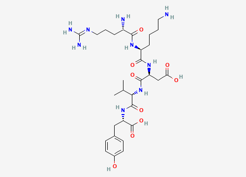 2D chemical structure of Thymopentin