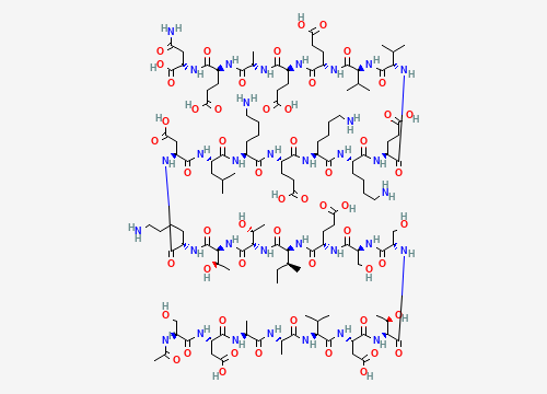 2D chemical structure of Thymosin alpha-1