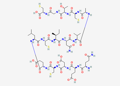 2D chemical structure of Uroguanylin